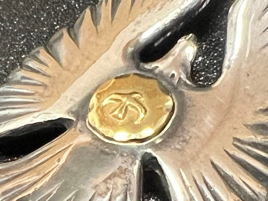 富士虎 ゴローズ goro's K18金メタル イーグルペンダントトップ