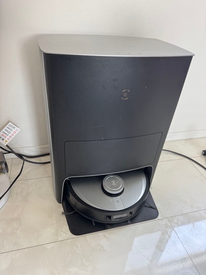 ロボット掃除機 ブラック 自動充電機能付き