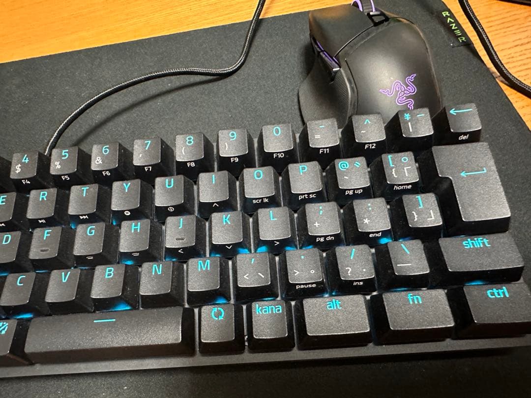 Razer マウス・キーボード・マウスパッド　3点セット