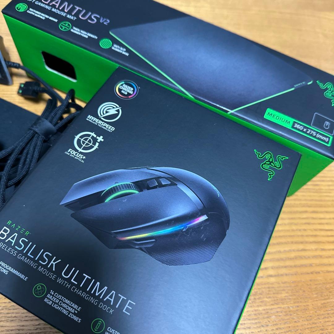 Razer マウス・キーボード・マウスパッド　3点セット