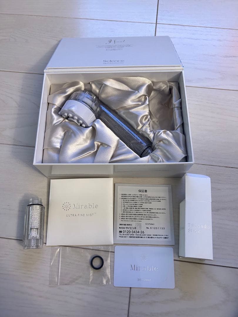 サイエンス　ミラブルヘッドシャワー　Mirable  トルネードスティック付き