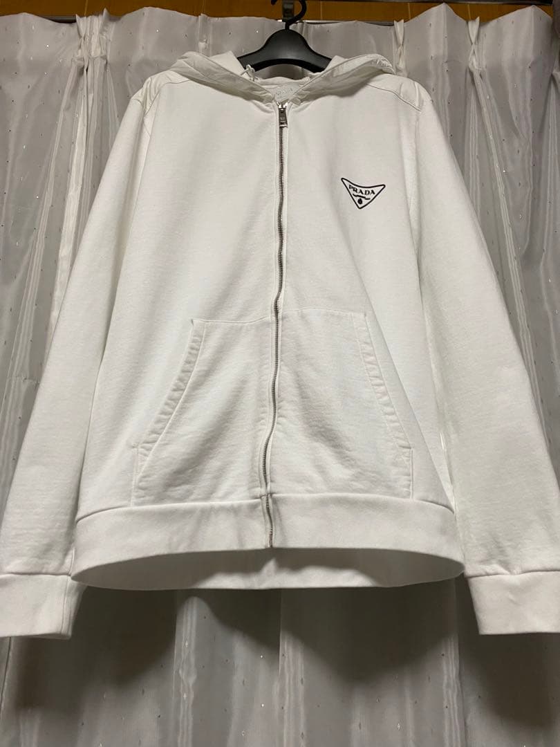 PRADA 2022 ジップパーカー ナイロンドッキング