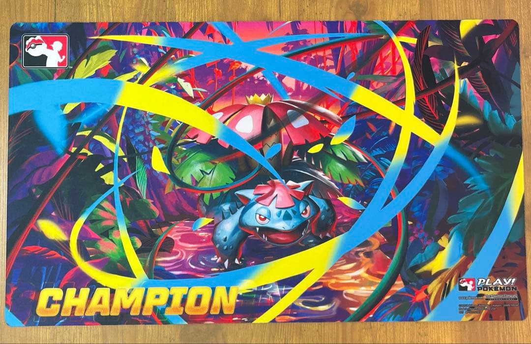 メガフシギバナ プレイマット champion play pokemon