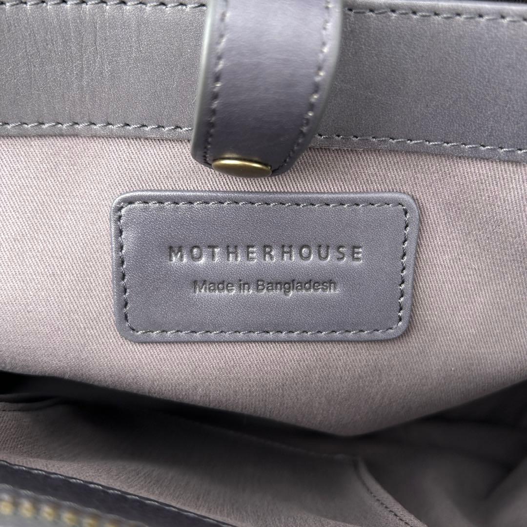 【良品✨️】MOTHERHOUSE アンティークキャリートート アンティークグレー