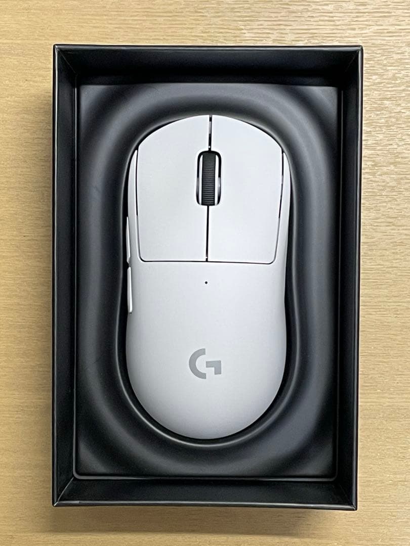 美品 Logicool PRO X SUPERLIGHT ホワイト