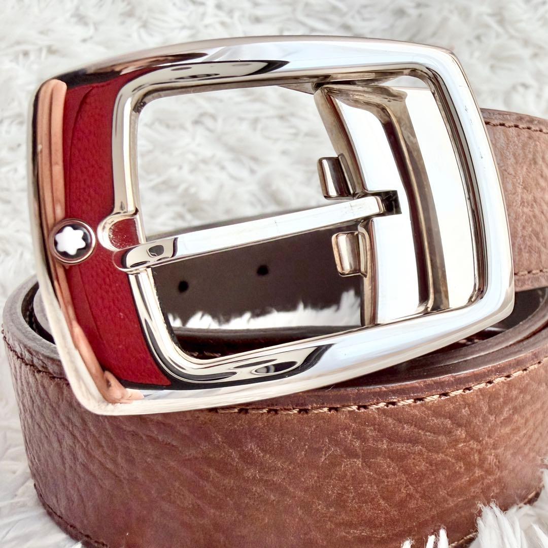 【極美品&レア】モンブラン ベルト マイスターシューテック レザー 黒