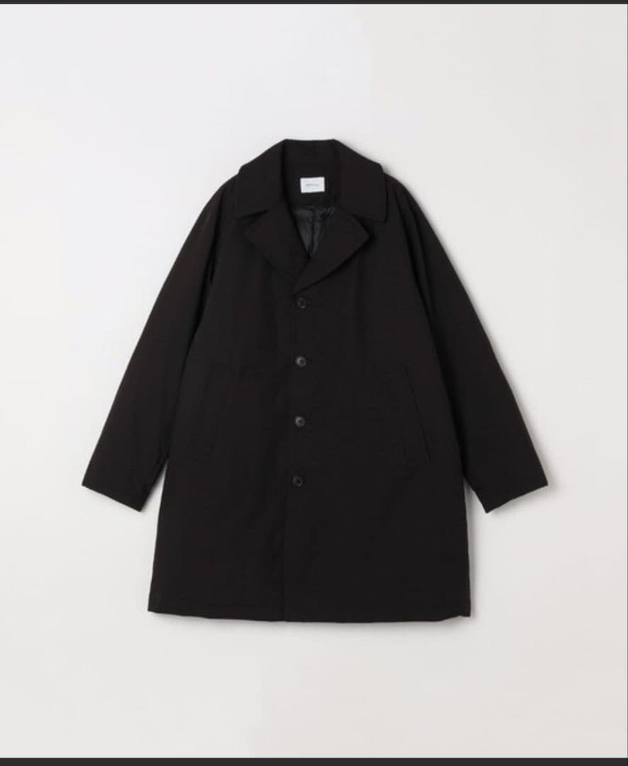 【SHIPS any】撥水/防風等 多機能 ダウン クラシカル ミドルカーコート