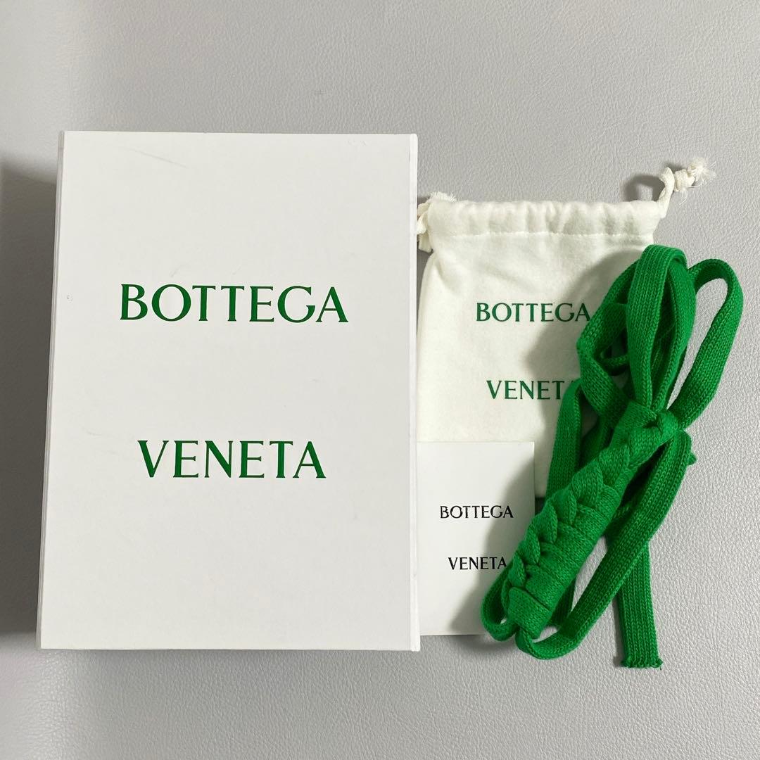 BOTTEGA VENETA / カセット 折り畳みパース ダークグリーン