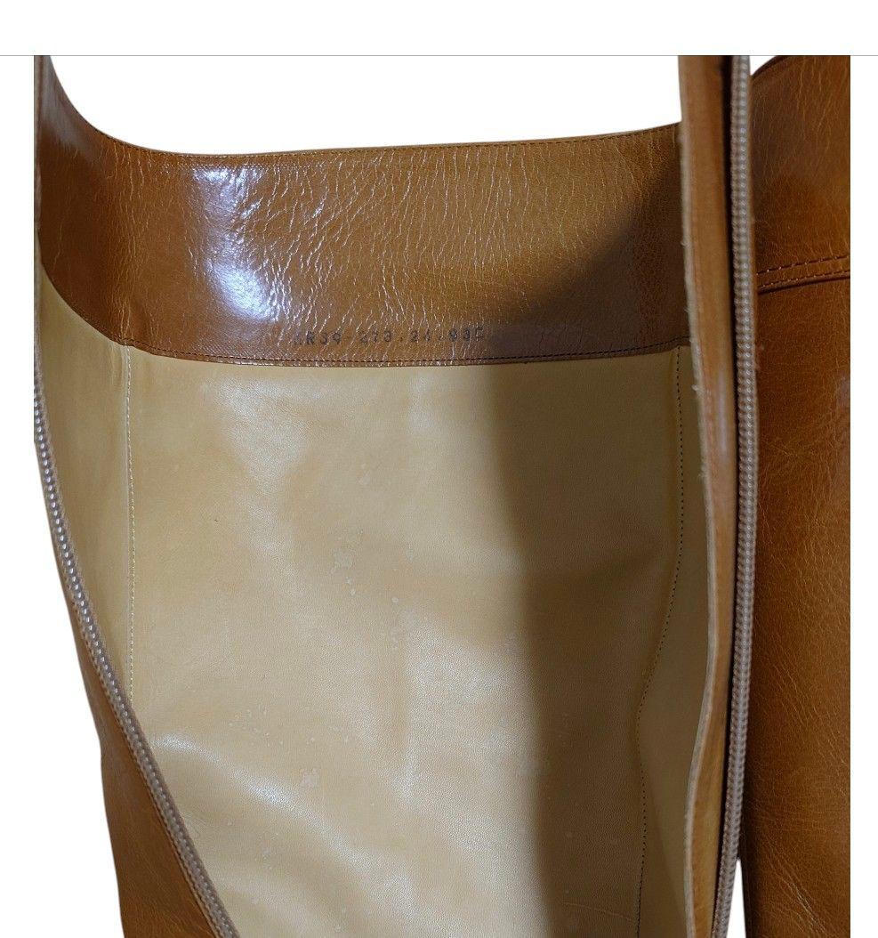 日本製　DIANA ロングブーツ 24㌢　本革　サイドジップ　キャメル