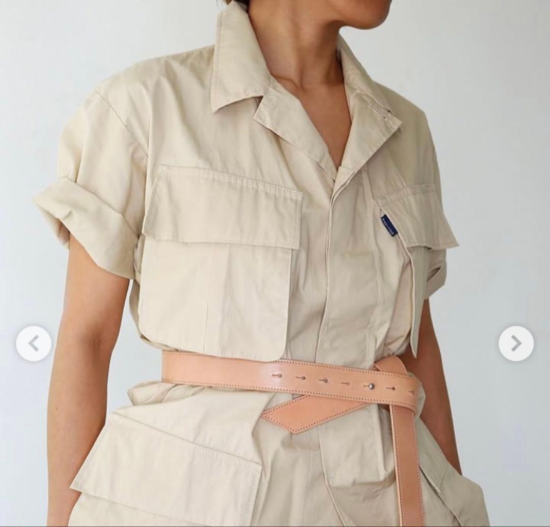 【新品タグ付】MADISON BLUEマディソンブルー ミリタリーシャツ カーキ