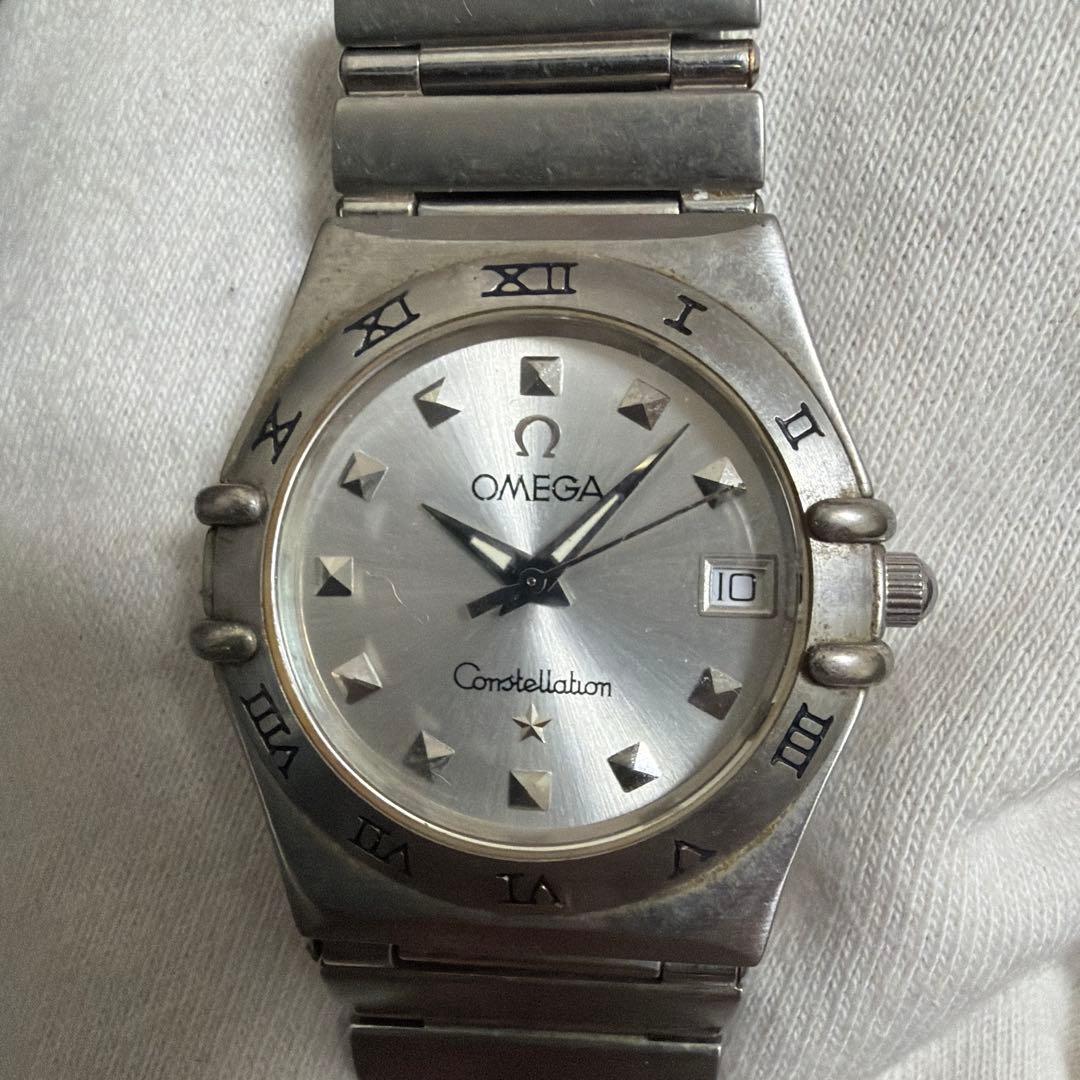 OMEGA Constellation 腕時計 シルバー　ジャンク品