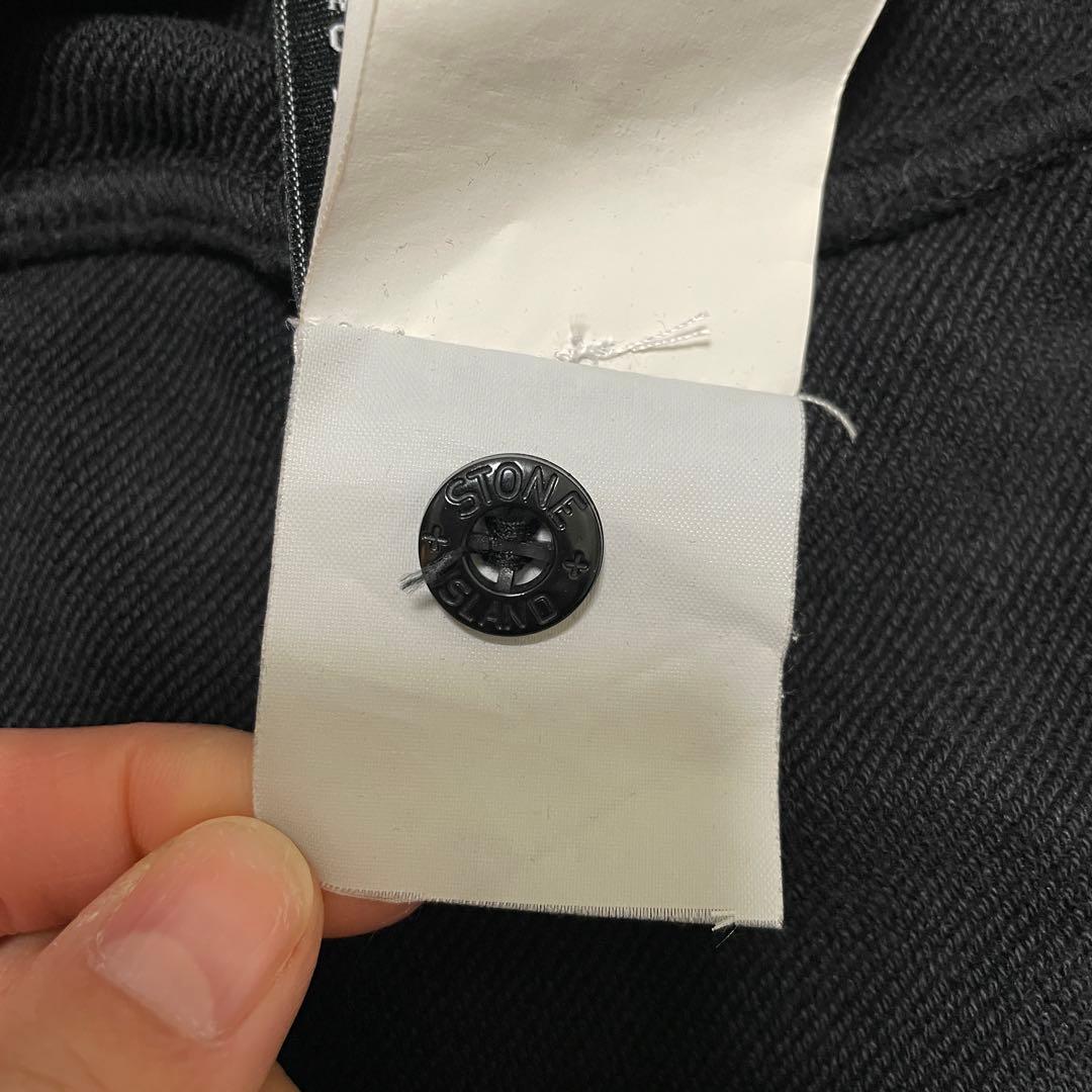STONE  コットン　クルーネック　トレーナー　ブラック　Lサイズ