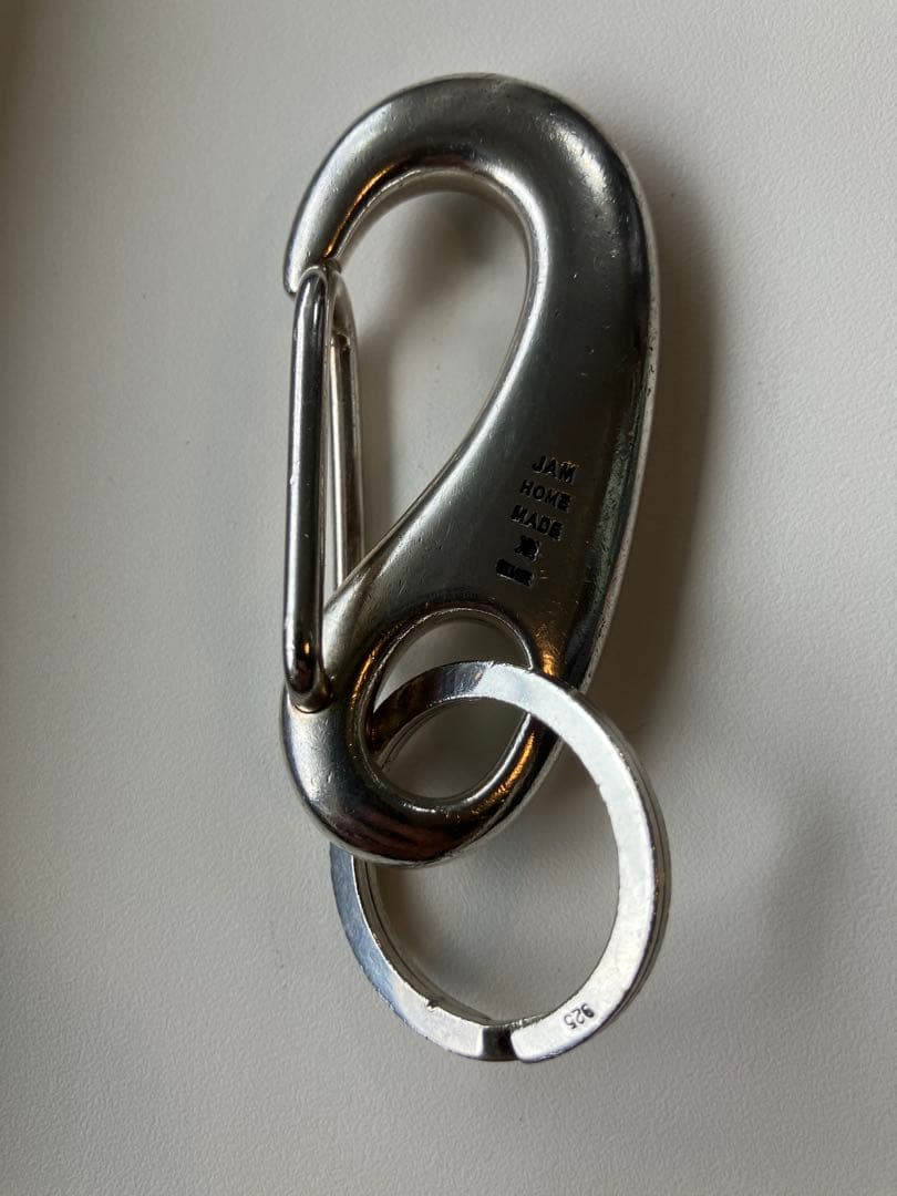 ジャムホームメイド　ビッグワン　ミドルサイズ　　カラビナ　シルバー925