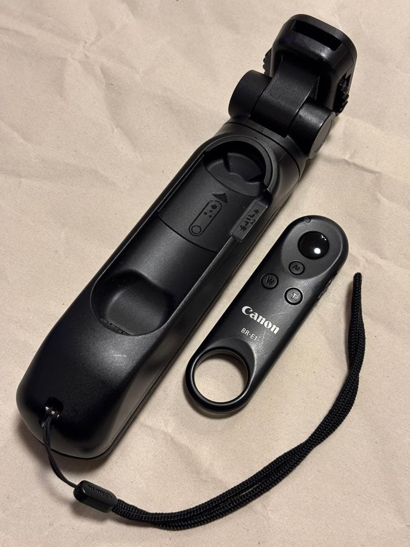 Canon PowerShot V10 + トライポッドグリップ 2点セット