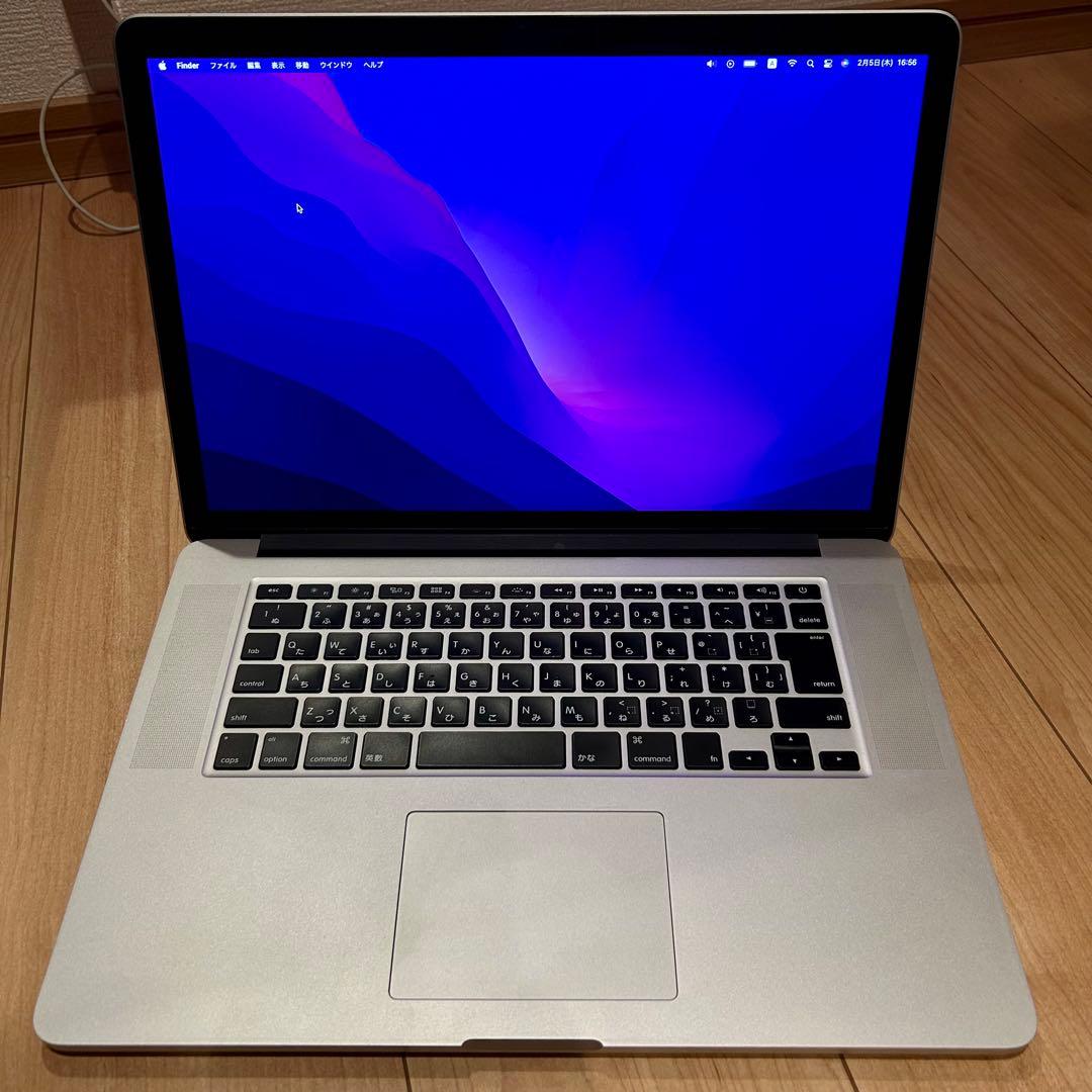 ［美品］MacBook Pro 15in Mid 2015 16GB 500GB