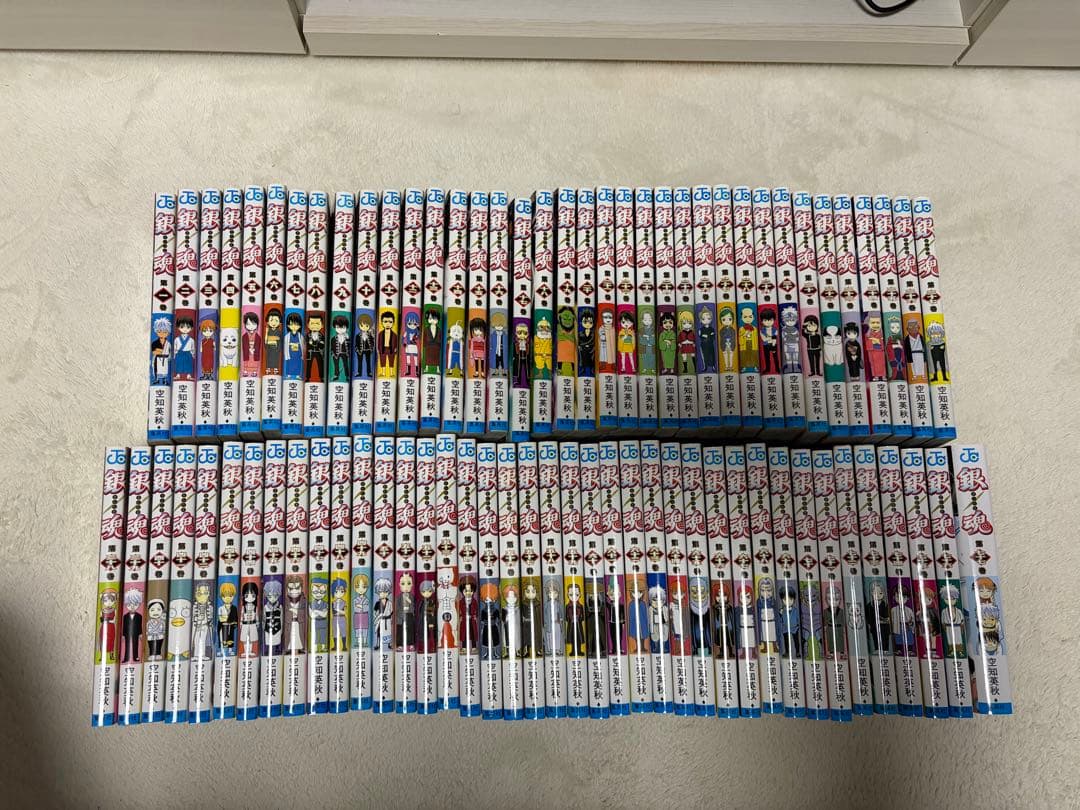 【マロン様用】銀魂　全巻（1巻〜77巻）&DVDなど