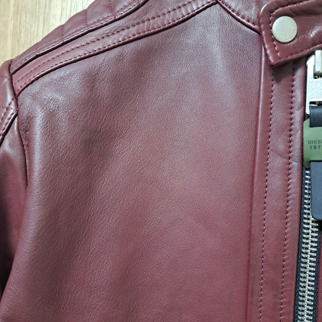 新品タグ付き DIESEL ライダース　レザージャケット 定価118800円