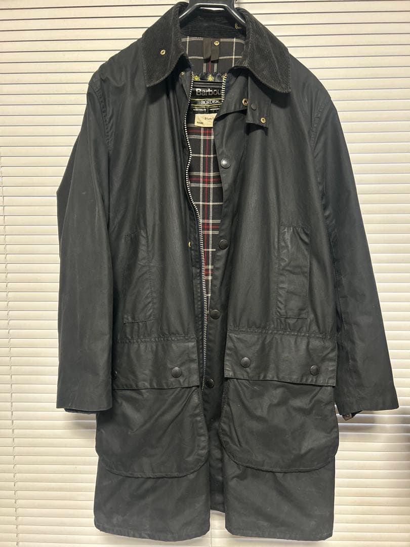 美品　バブアー Barbour ボーダー 36 ヴィンテージ　1987年製