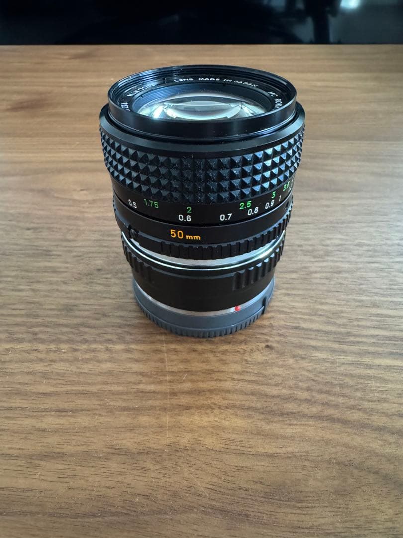 MINOLTA MC ROKKOR-PG 50mm F1.4 アダプターリング