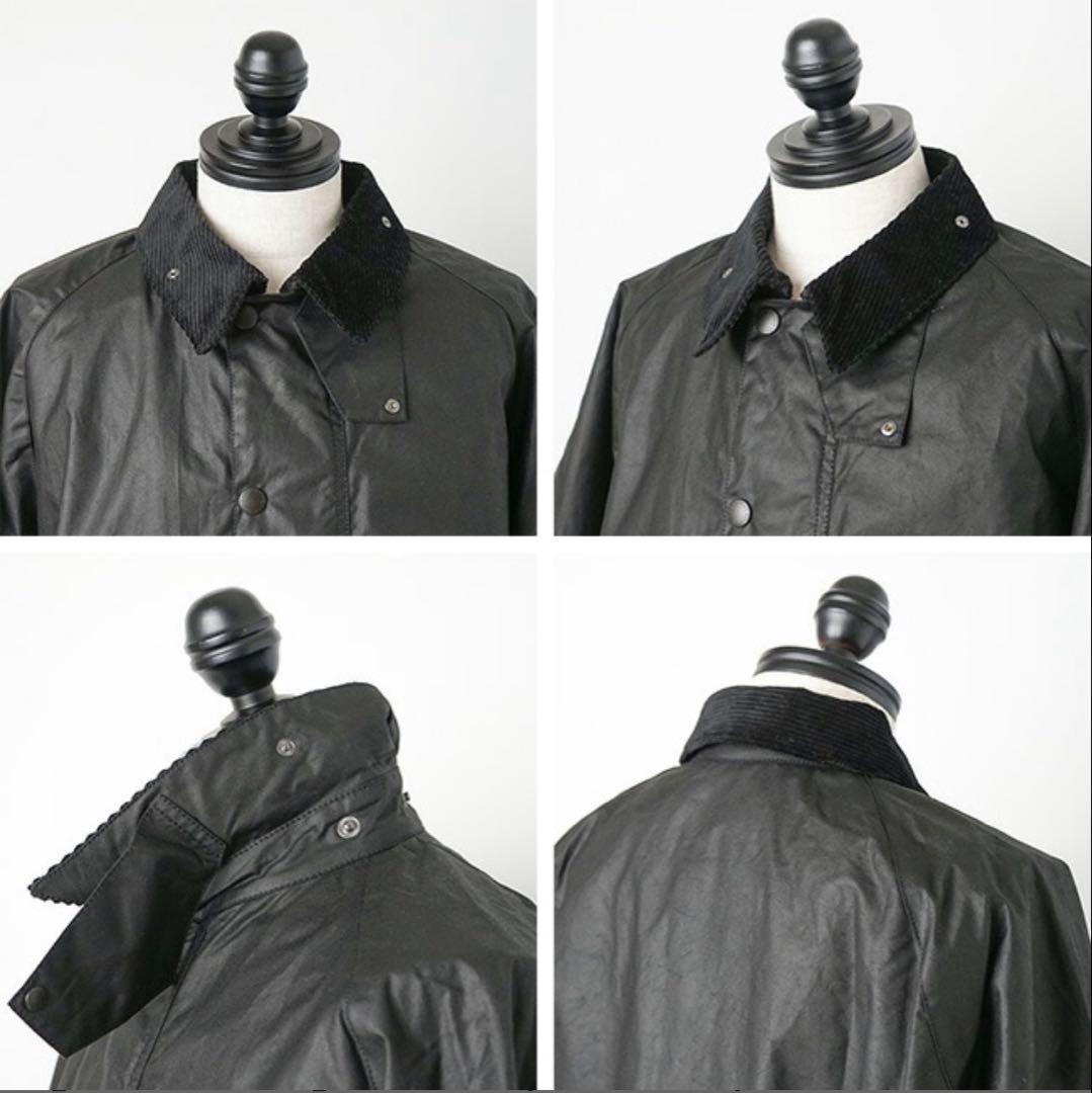 美品　Barbour トランスポート ブラック サイズ40 WAX JACKET