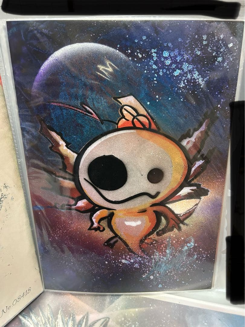 H⭐︎K様スプレーアートエデン原画2枚