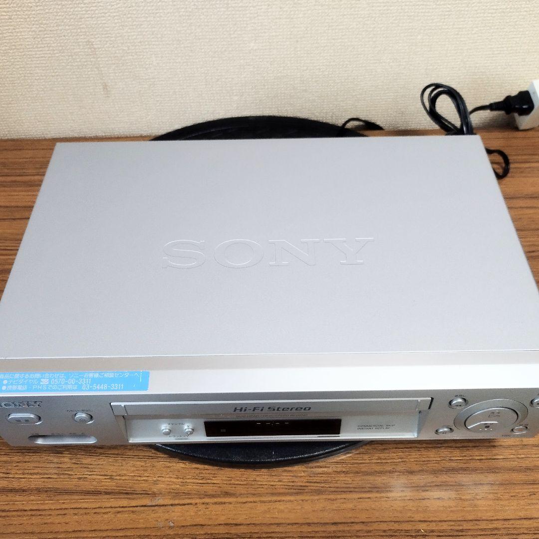 ★ソニーVHSビデオデッキ SLV-NX11★動作確認済み！テープ２本付き