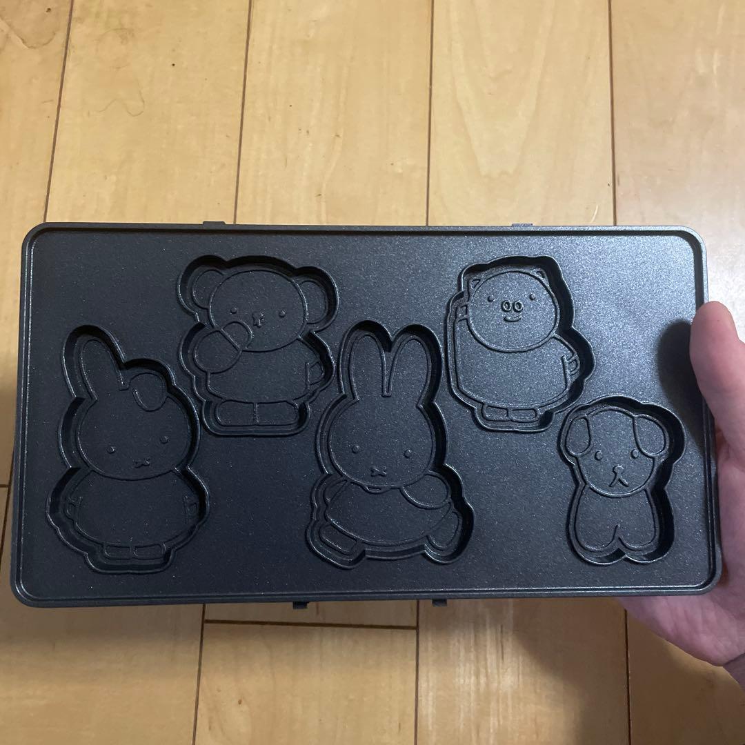 BRUNO ミッフィー　グリルサンドメーカーダブル　美品