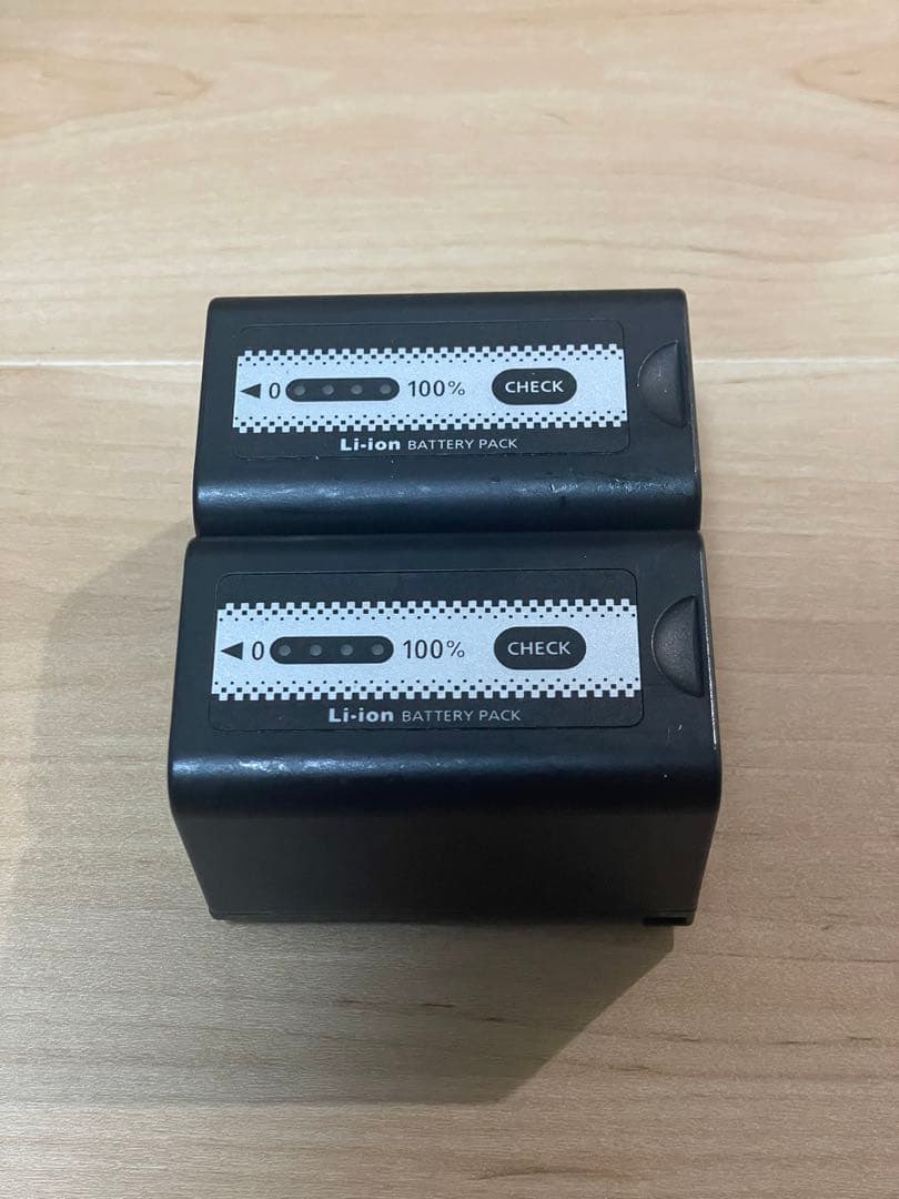 【X2 予備バッテリー】パナソニックリチウムイオンバッテリー 2個セット