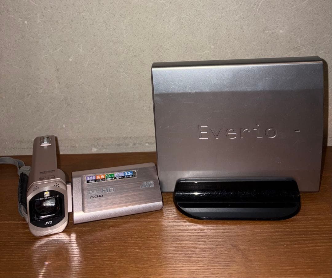 JVC ビデオカメラ➕Everio DVD Writer のセット
