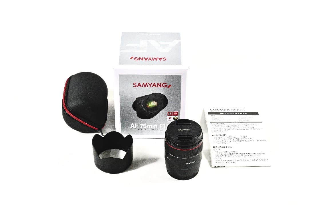 SAMYANG AF75mm F1.8 ソニーEマウント FE