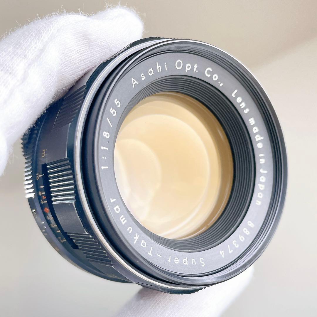 【分解清掃済み】Super Takumar 55mm f1.8 希少前期型