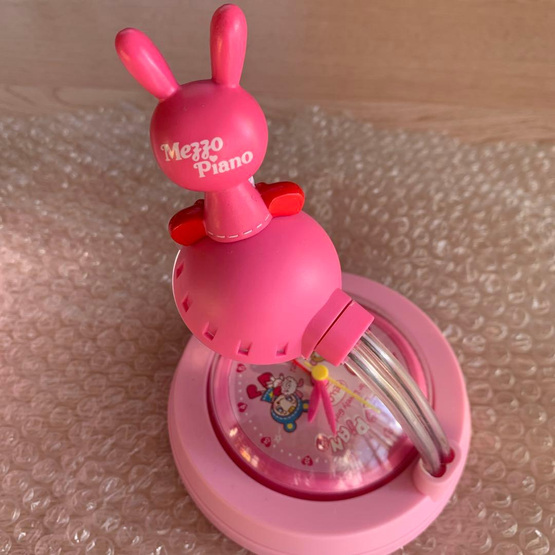 メゾピアノ　ライト付きアラームクロック