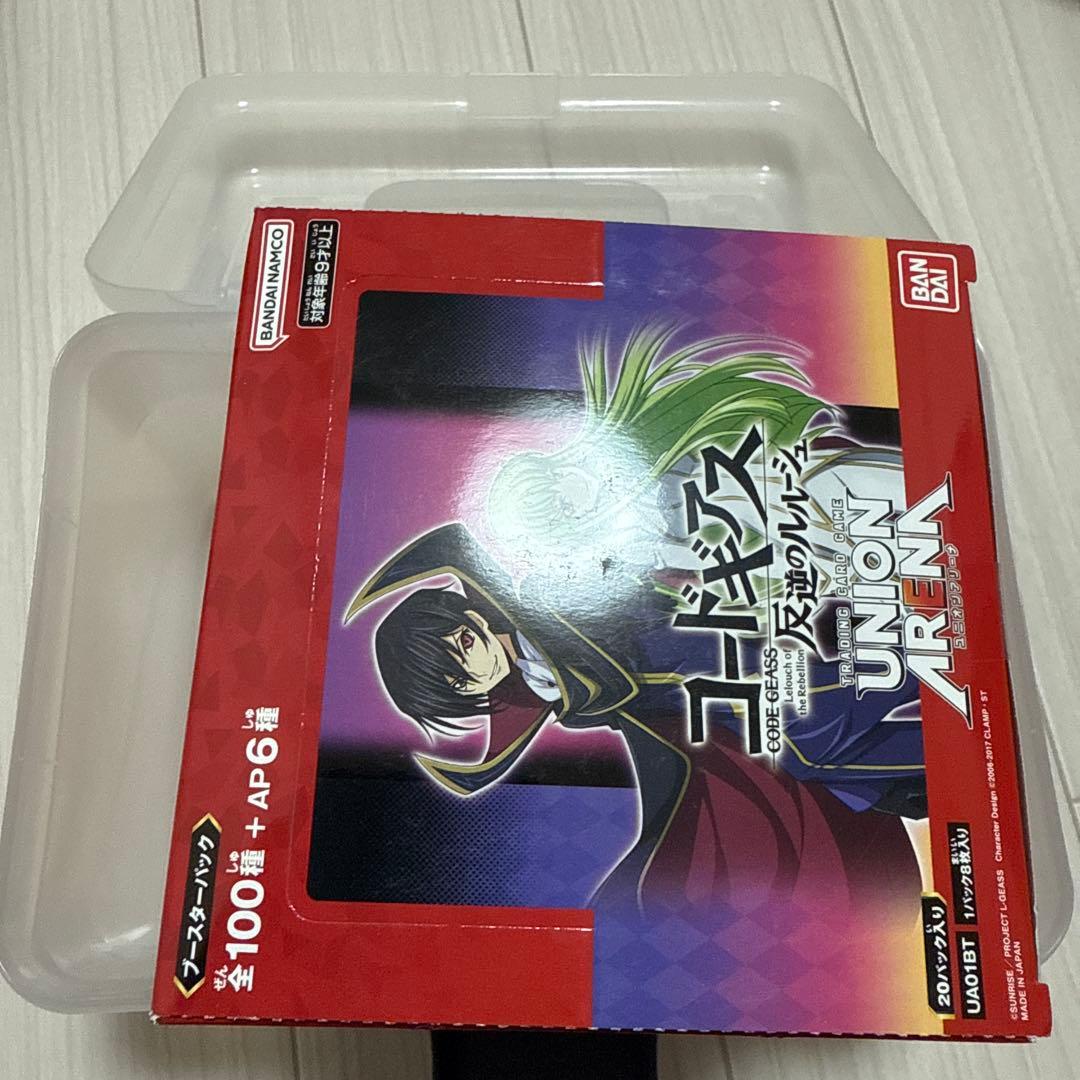 BANDAI UNION ARENA コードギアス　5BOX