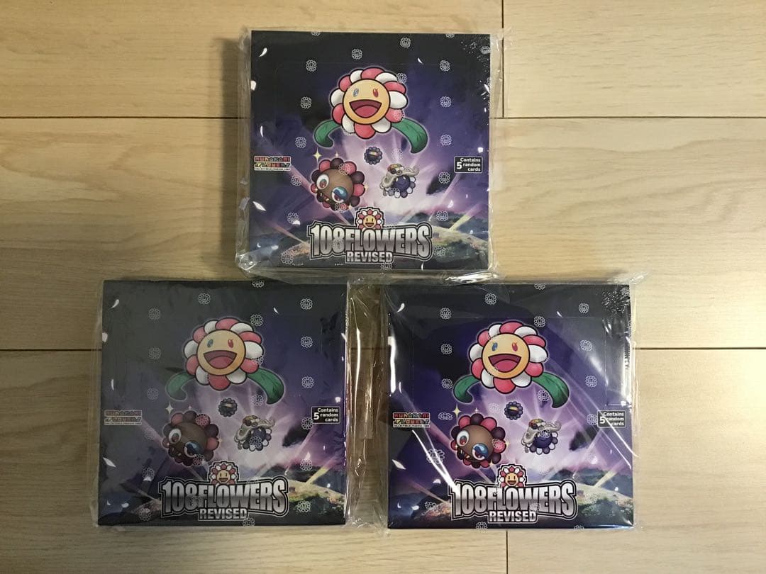 108フラワーズ REVISED 英語版　未開封ボックス3点セット