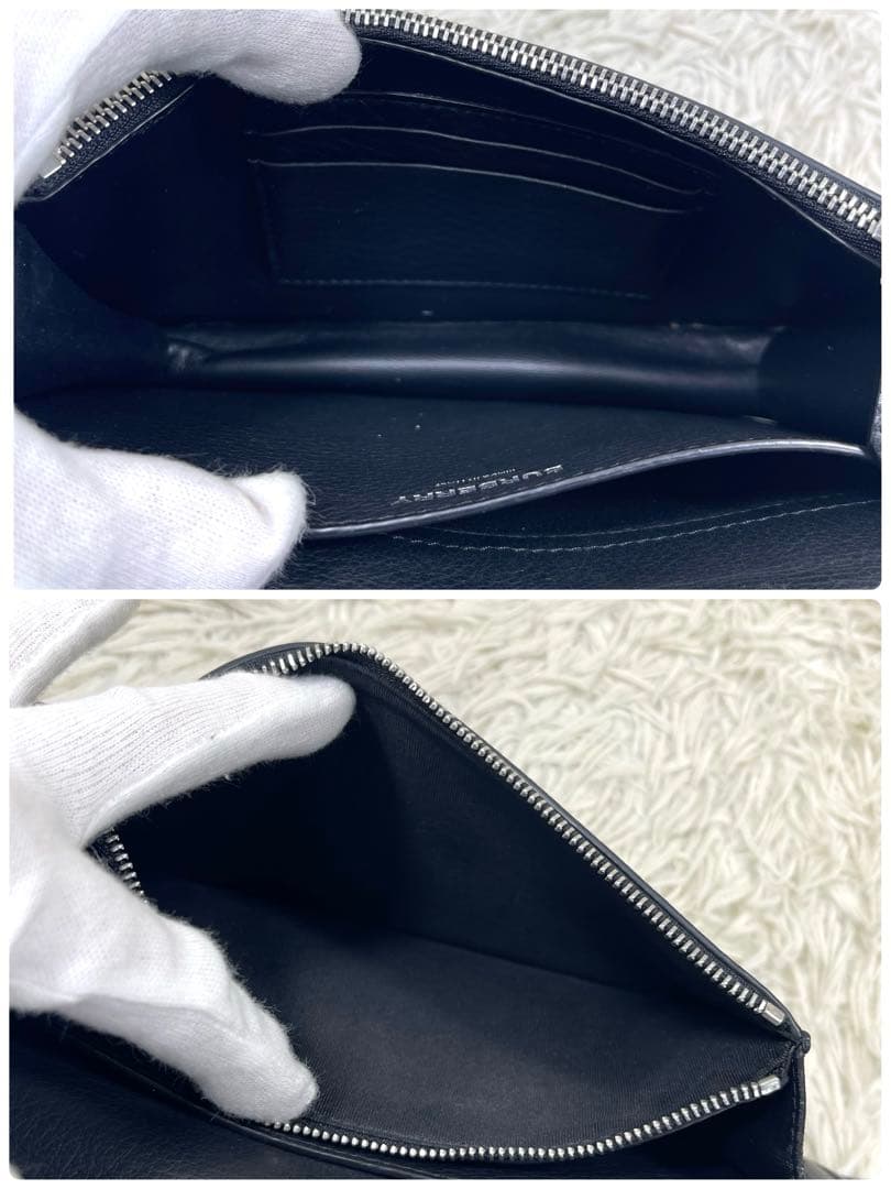 専用品‼️ BURBERRY バーバリー　ボディバッグ　ロゴ押し　オールレザー