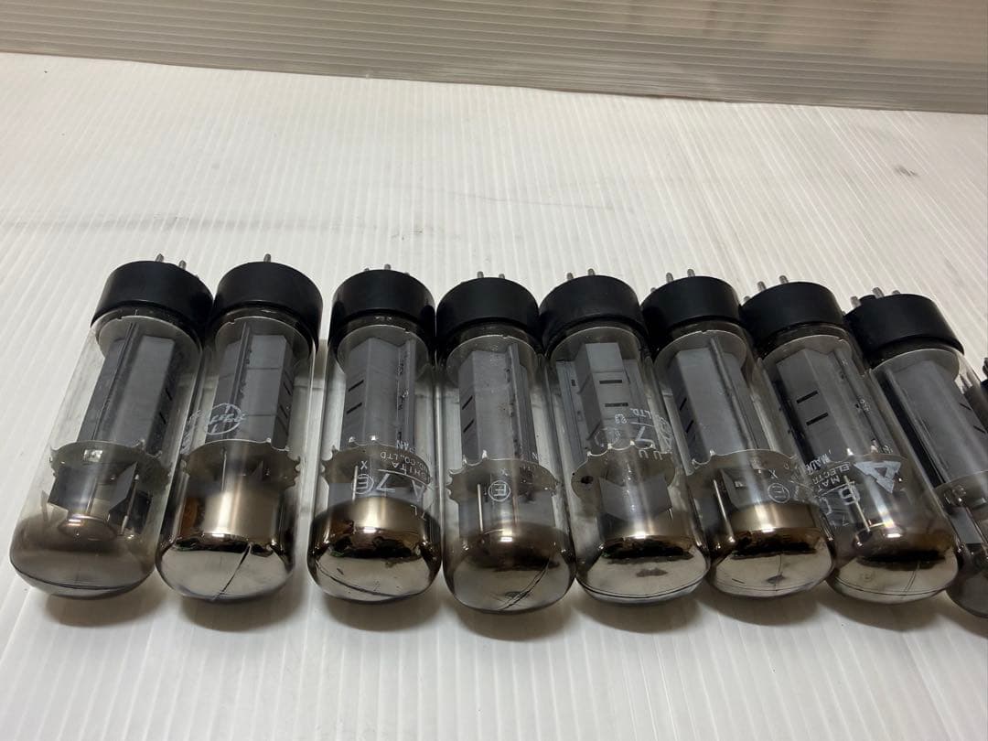 ナショナル真空管まとめて6CA7/5AR4/6BL8など合計20本ジャンク品