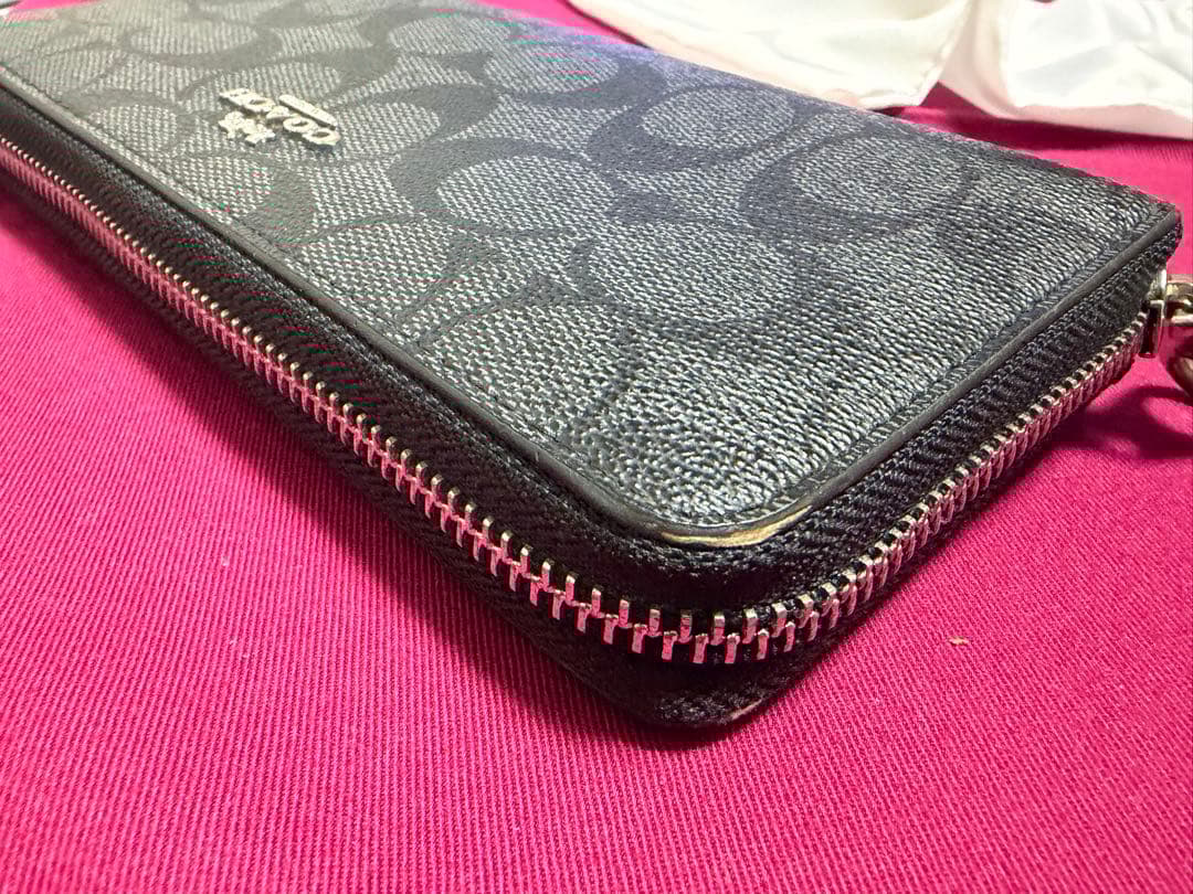 【美品】COACH コーチ　メンズ　長財布