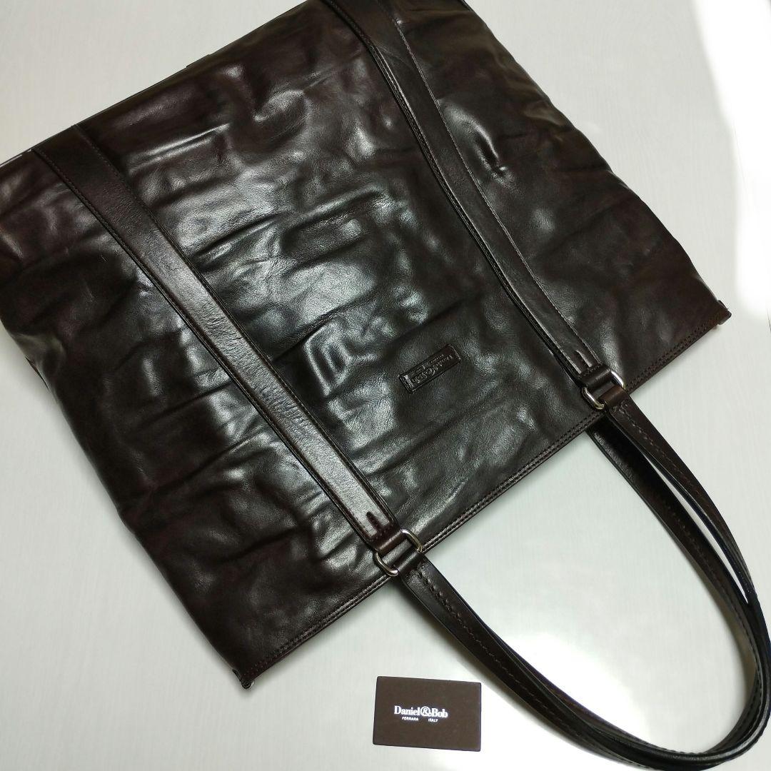 未使用 イタリア製 Daniel&Bob RODI トート LEVIN 牛革