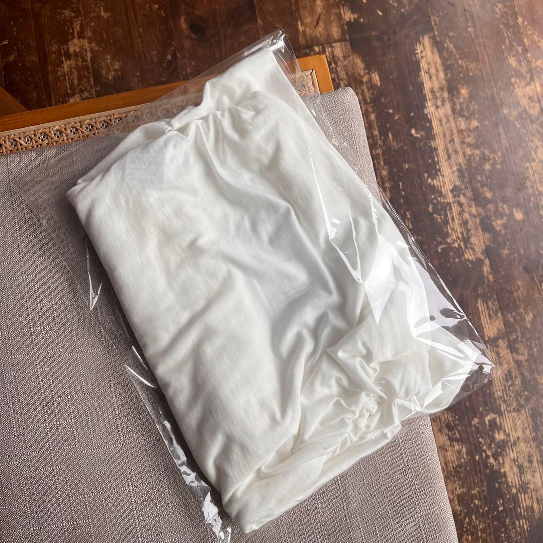 CLANE 26ss ドレープオフショルダートップス