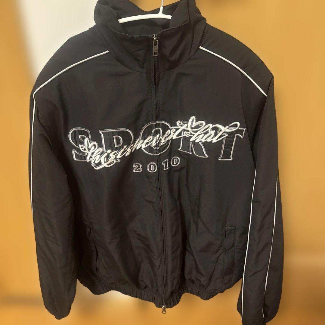 thisisneverthat ブラック ナイロンジャケット M