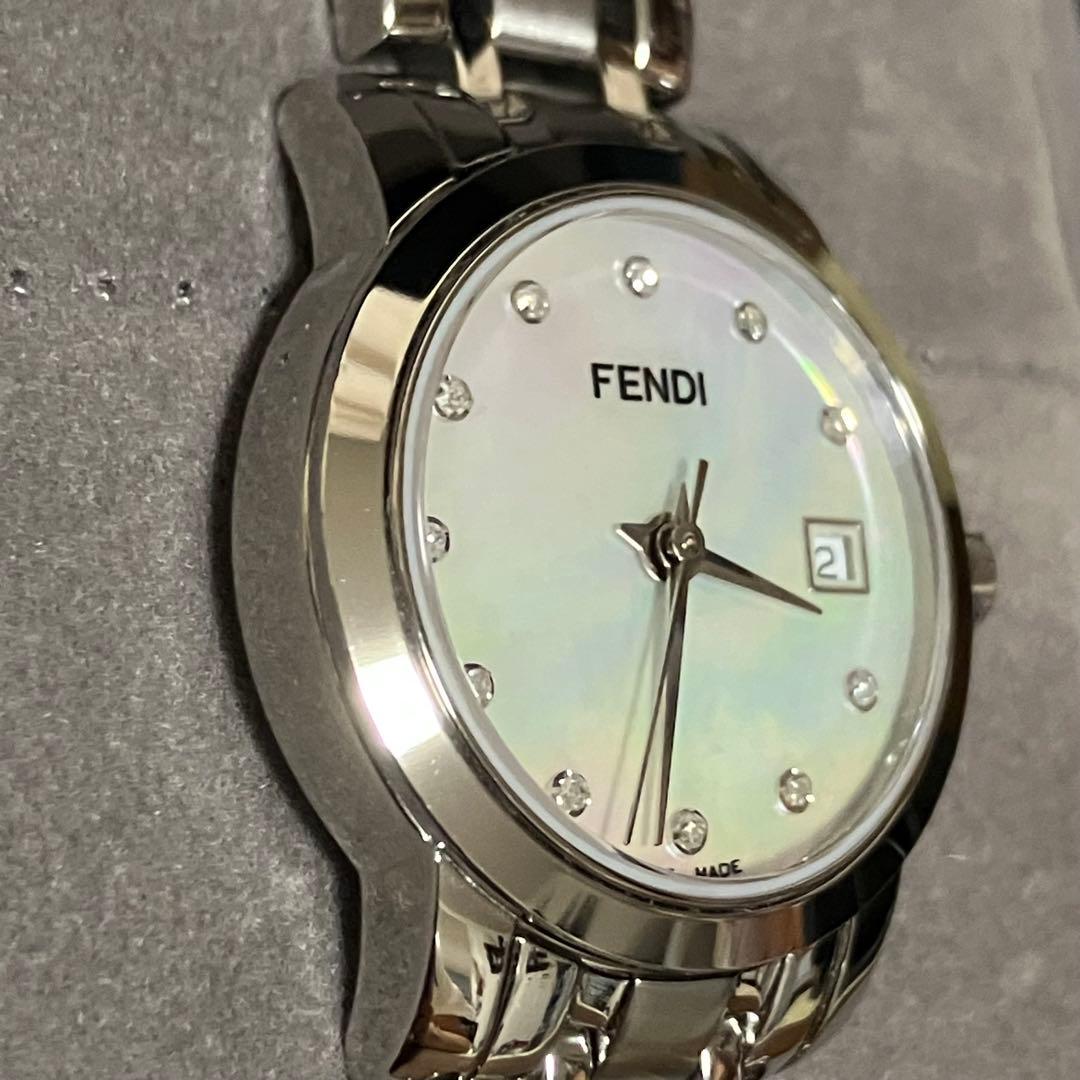 FENDI 腕時計 レディース 電池交換済 稼働確認済 アナログ時計 ステンレス