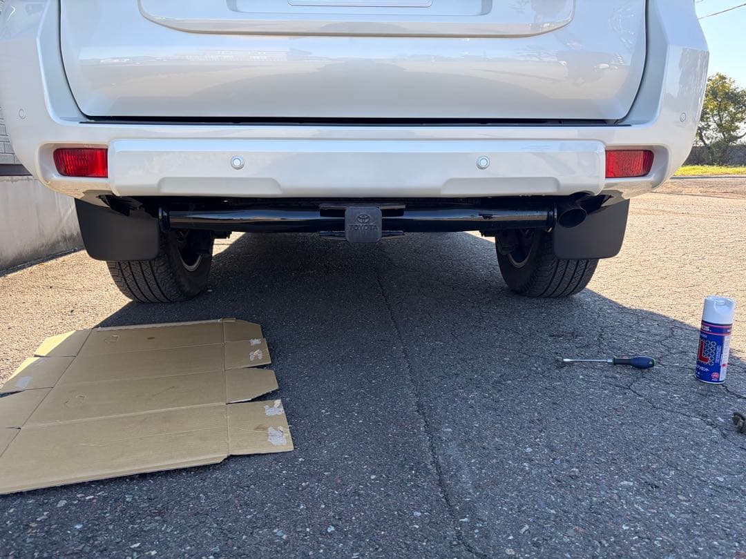 プラド150後期　CURT ヒッチメンバー