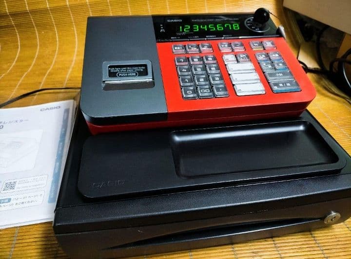 カシオレジスター　SE-S30　人気機種　送料無料　811201