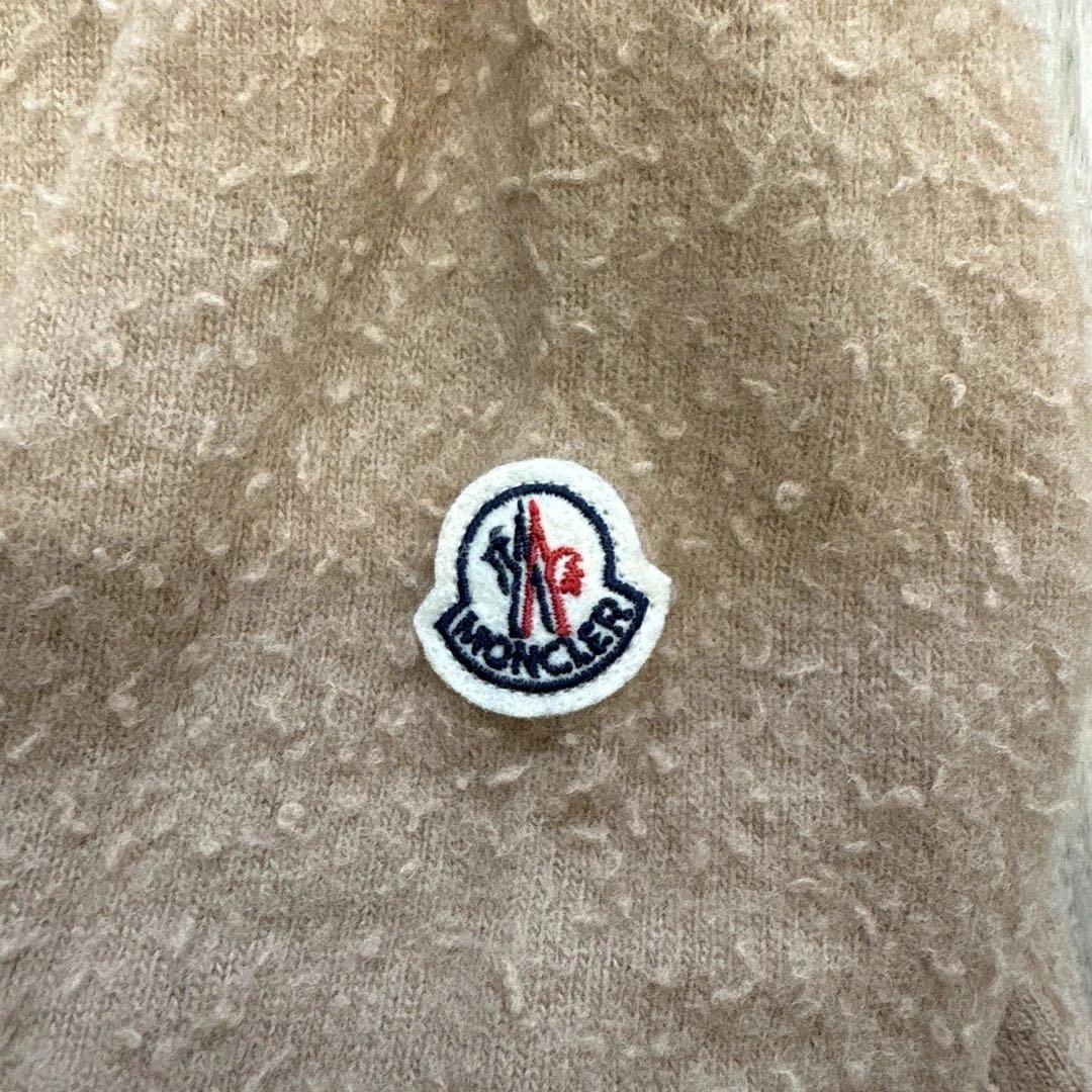 【正規品】 モンクレール ウール ニット レディース ベージュ シンプル XS