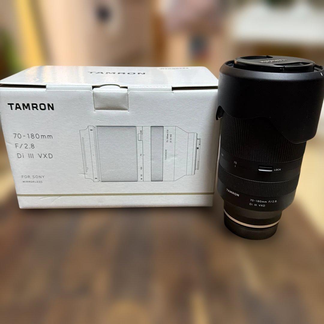 TAMRON 70-180mm F/2.8 Di III VXD 保護フィルタ付