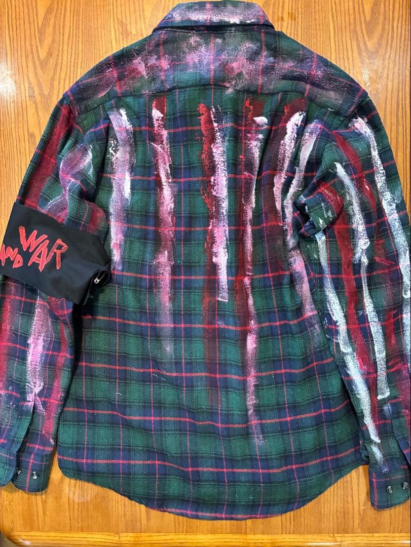 アナーキーシャツ10 \"Grunge or Bread\" メンズXLサイズ