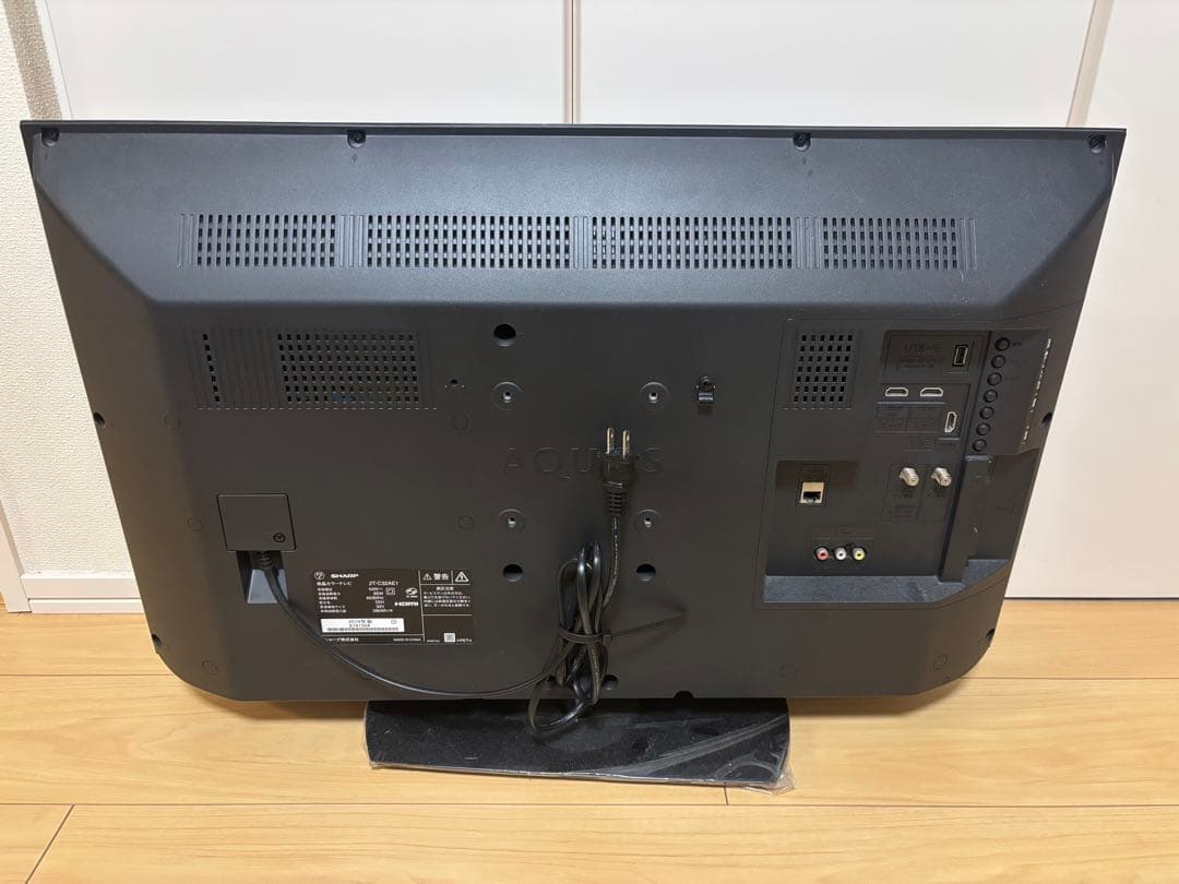 SHARP 32インチ液晶テレビ 2T-C32AE1 リモコン付き