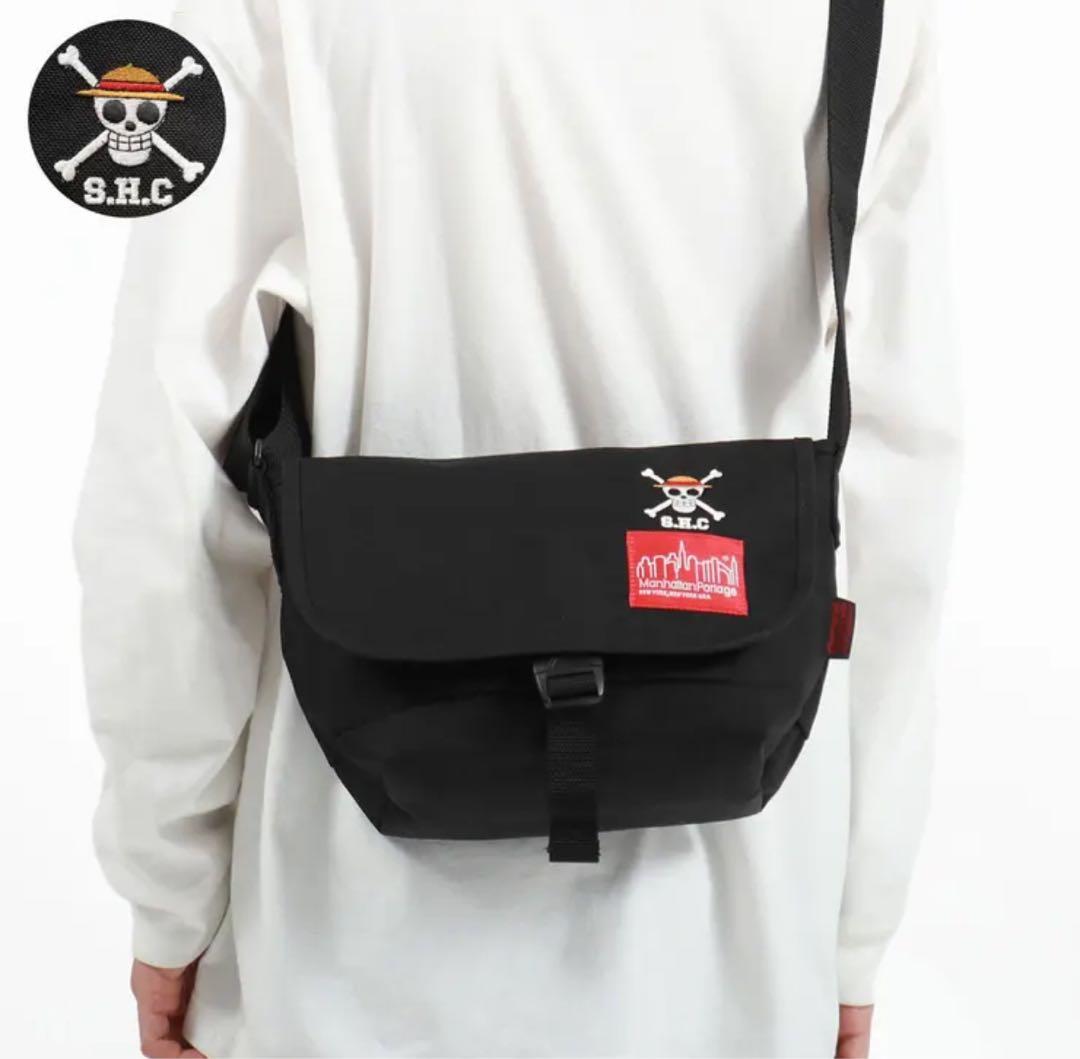 美品　マンハッタンポーテージ　ワンピースコラボ　メッセンジャー　ショルダーバッグ