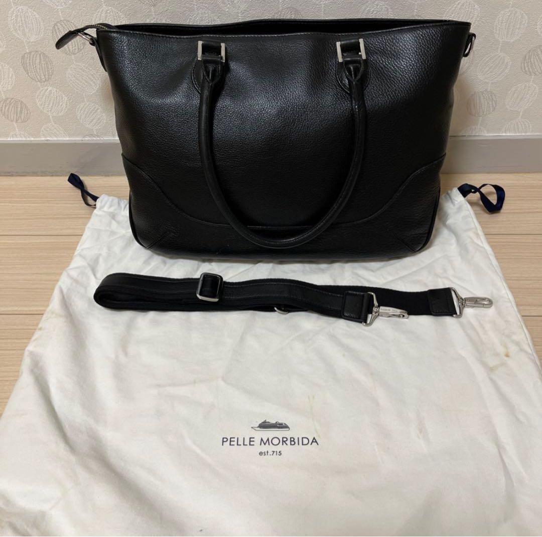 【定価72,600】PELLE MORBIDAトートバッグ ブラック