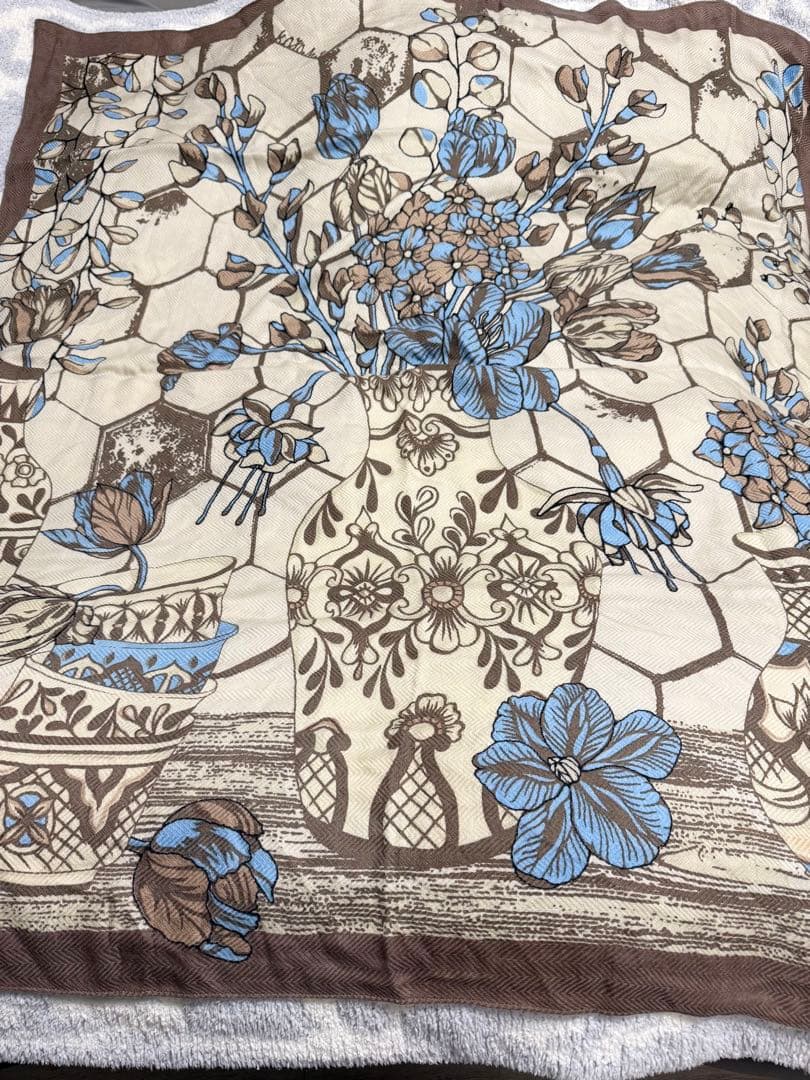 manipuri マニプリ ウールシルク フラワーベース 新品未使用